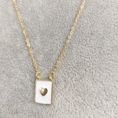 Collar Dual Love white